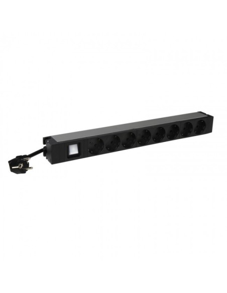 Legrand 6 468 23 prolunghe e multiple 3 m 8 presa(e) AC Nero