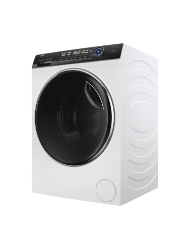 Haier I-Pro Serie 7 Plus, Lavatrice Carica Frontale 12 KG, 30% più efficente della classe A, 1400 giri, Bianco, Direct Motion,