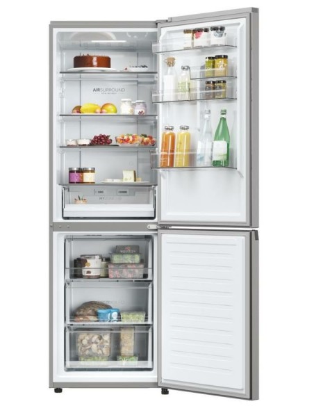Haier 2D 60 Serie 3 HDPW3618DNPK(IT) Libera installazione 352 L Argento