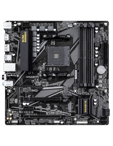 GIGABYTE B550M DS3H AC R2 Scheda madre - CPU AMD Ryzen 5000, VRM a 5+3 fasi, fino a 4733 MHz DDR4 (O.C.), 1x M.2 PCIe 4.0 + 1x