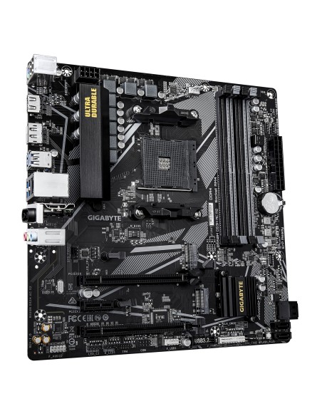 GIGABYTE B550M DS3H AC R2 Scheda madre - CPU AMD Ryzen 5000, VRM a 5+3 fasi, fino a 4733 MHz DDR4 (O.C.), 1x M.2 PCIe 4.0 + 1x