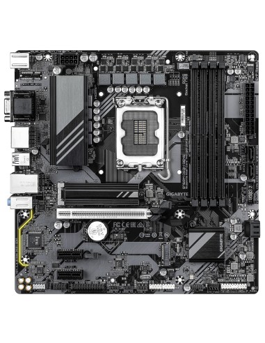 GIGABYTE B760M DS3H GEN5 Scheda Madre – Supporta CPU Intel Core 14ª generazione, VRM digitale a 6+2+1 fasi, fino a 5600 MHz