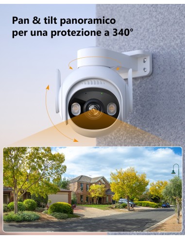 Imou Cruiser 2 - 3K - Telecamera Motorizzata da esterno Full Color in Wi-Fi 6