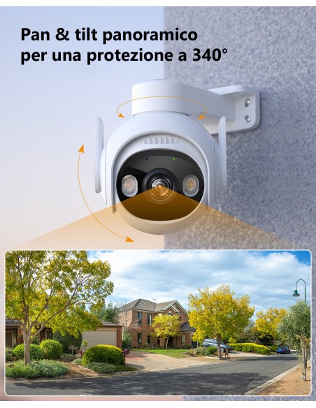 Imou Cruiser 2 - 3K - Telecamera Motorizzata da esterno Full Color in Wi-Fi 6
