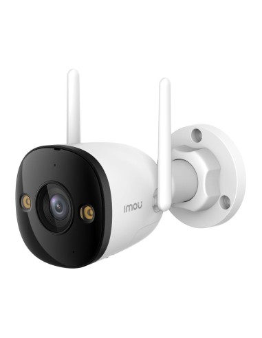 Imou Bullet 3 3MP 2K da esterno. Visione notturna Full Color, Rilevamento Umano con Faretto e Sirena, Audio Bidirezionale,