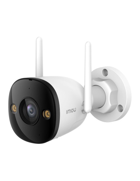 Imou Bullet 3 3MP 2K da esterno. Visione notturna Full Color, Rilevamento Umano con Faretto e Sirena, Audio Bidirezionale,
