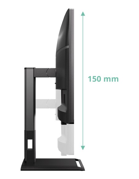 AOC Q27P4CV Monitor PC 68,6 cm (27") 2560 x 1440 Pixel Quad HD LED Nero