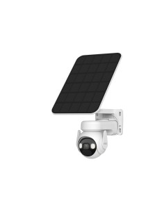 Imou Cell PT Kit - Telecamera da Esterno a batteria con risoluzione 2K (3MP), Rilevamento Movimento Umano, Visione Notturna a 2