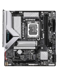 GIGABYTE B860M EAGLE V2 Scheda madre - CPU Intel Core Ultra Series, VRM a 6+1+2 fasi, fino a 9066 MHz DDR5, 1x M.2 PCIe 5.0 + 2