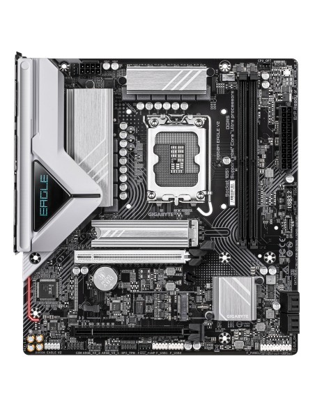 GIGABYTE B860M EAGLE V2 Scheda madre - CPU Intel Core Ultra Series, VRM a 6+1+2 fasi, fino a 9066 MHz DDR5, 1x M.2 PCIe 5.0 +
