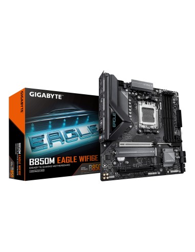GIGABYTE B850M EAGLE WIFI6E Scheda Madre - CPU AMD Ryzen Serie 9000, VRM digitale 8+2+2 fasi, fino a 8200MHz DDR5 (OC), 1xPCIe