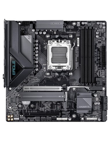 GIGABYTE B850M EAGLE WIFI6E Scheda Madre - CPU AMD Ryzen Serie 9000, VRM digitale 8+2+2 fasi, fino a 8200MHz DDR5 (OC), 1xPCIe