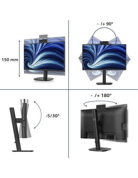 Philips 24B2N3200JH 00 Monitor PC