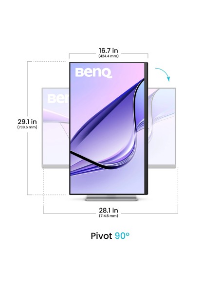 BenQ MA320UP Monitor PC 80 cm (31.5") 3840 x 2160 Pixel 4K Ultra HD Bianco