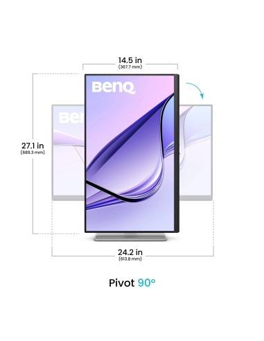 BenQ MA270UP Monitor PC 68,6 cm (27") 3840 x 2160 Pixel 4K Ultra HD Bianco
