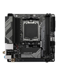 GIGABYTE A620I AX Scheda madre - Supporta CPU AMD Ryzen 8000, VRM digitale a 5+2+1 fasi, fino a 6400MHz DDR5 (OC), 1xPCIe 4.0 2