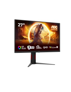 AOC G4 Q27G4ZD Monitor PC 68,6 cm (27") 2560 x 1440 Pixel Quad HD QD-OLED Nero, Rosso 2