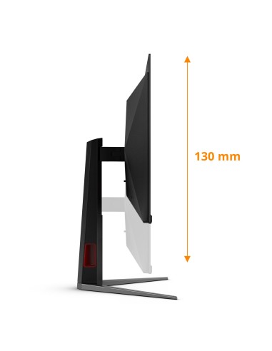 AOC G4 Q27G4ZD Monitor PC 68,6 cm (27") 2560 x 1440 Pixel Quad HD QD-OLED Nero, Rosso