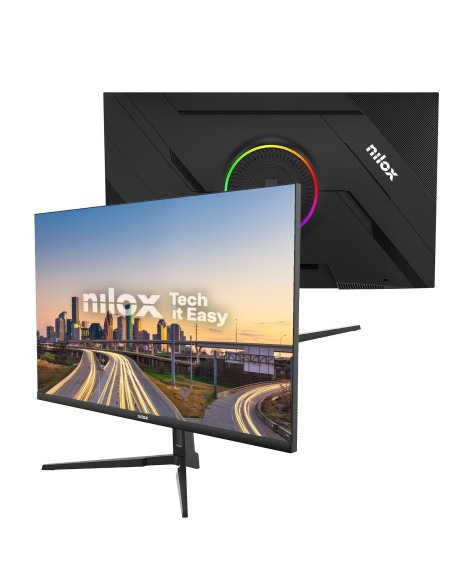 Nilox MONITOR 32 IPS 100 HZ HDMI Y DP Monitor PC 81,3 cm (32") 2560 x 1440 Pixel Quad HD LCD Nero