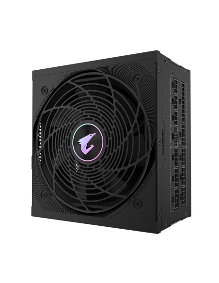 GIGABYTE AORUS ELITE P850W Alimentatore - PCIe 5.0, 80 PLUS Platinum, Design completamente modulare, Ventola da 120 mm,