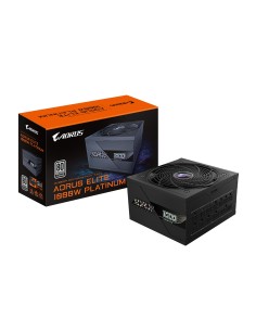 GIGABYTE AORUS ELITE P1000W ICE Alimentatore - PCIe 5.0, 80 PLUS Platinum, Design completamente modulare, Ventola da 120 mm,