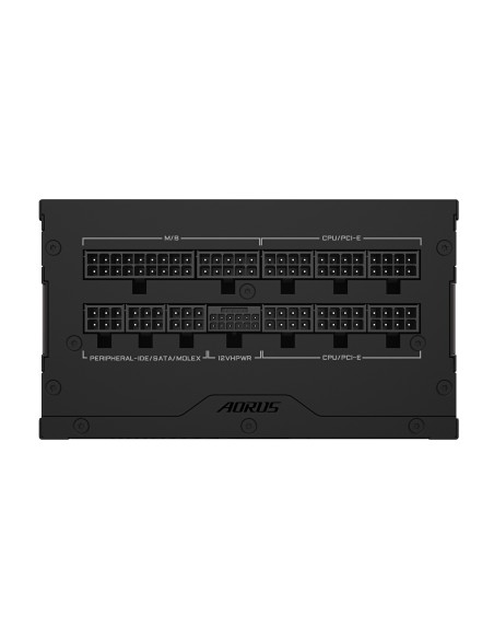 GIGABYTE AORUS ELITE P1000W ICE Alimentatore - PCIe 5.0, 80 PLUS Platinum, Design completamente modulare, Ventola da 120 mm,