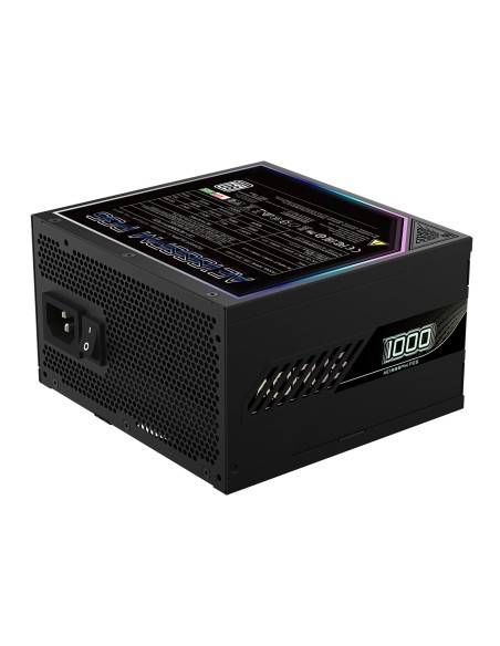 GIGABYTE AORUS ELITE P1000W ICE Alimentatore - PCIe 5.0, 80 PLUS Platinum, Design completamente modulare, Ventola da 120 mm,