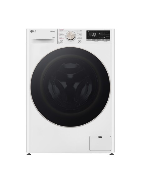 LG F4R7010TSWG Lavatrice 10kg AI DD, Classe A-10%, 1400 giri, TurboWash, Vapore