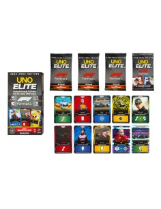 Games JLV42 gioco da tavolo UNO Elite Formula 1 2025 Carta da gioco Sostituzione 2