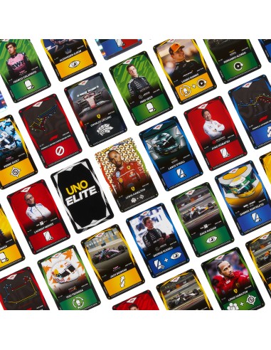 Games JLV42 gioco da tavolo UNO Elite Formula 1 2025 Carta da gioco Sostituzione
