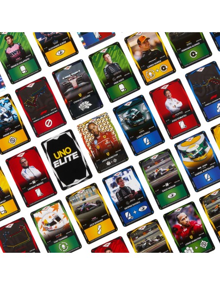 Games JLV42 gioco da tavolo UNO Elite Formula 1 2025 Carta da gioco Sostituzione