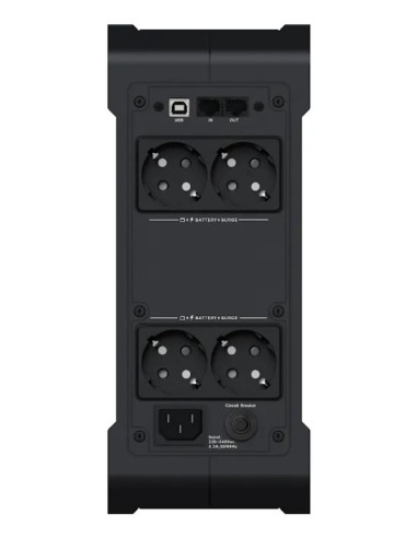 Vertiv PSA6-1000IT-SCH gruppo di continuità (UPS) A linea interattiva 1 kVA 625 W 4 presa(e) AC