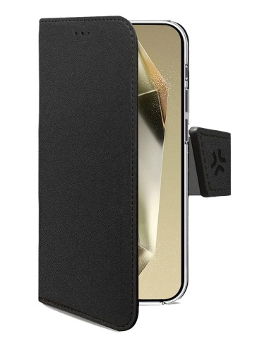 Celly WALLY1165 custodia per cellulare 17,5 cm (6.9") Custodia a borsellino Nero