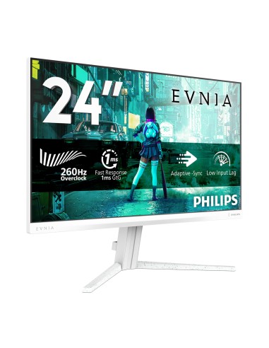 Philips 24M2N3201PL 00 Monitor PC 60,5 cm (23.8") 1920 x 1080 Pixel Bianco