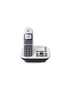 Motorola CD5011 Telefono intelligente Identificatore di chiamata Grigio, Argento 2