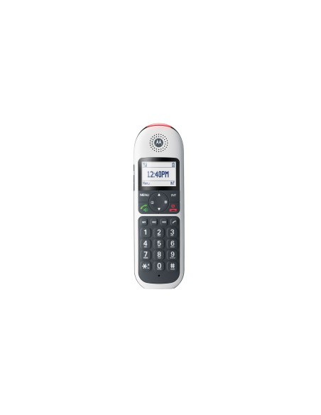Motorola CD5011 Telefono intelligente Identificatore di chiamata Grigio, Argento