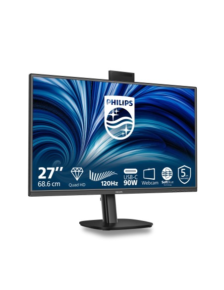 Philips Serie 3000 27B2U3601H 00 Monitor PC 68,6 cm (27") 2560 x 1440 Pixel Quad HD LCD Nero