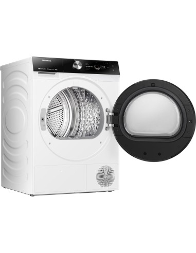 Hisense asciugatrice DH7S107BW 10 Kg Classe A+++ Ai super dry Porta reversibile WiFi