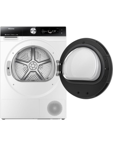 Hisense asciugatrice DH7S107BW 10 Kg Classe A+++ Ai super dry Porta reversibile WiFi