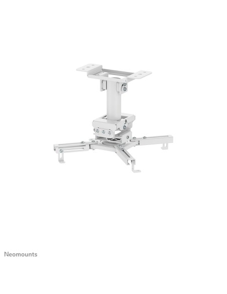 Neomounts CL25-530WH1 Supporto a soffitto beamer - alt. 25,5 cm - montaggio facile - mobilità completa