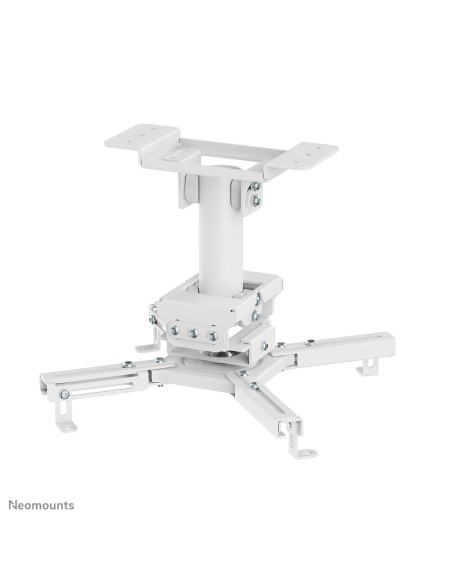 Neomounts CL25-530WH1 Supporto a soffitto beamer - alt. 25,5 cm - montaggio facile - mobilità completa