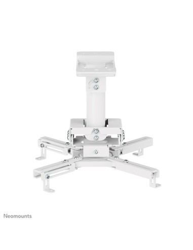 Neomounts CL25-530WH1 Supporto a soffitto beamer - alt. 25,5 cm - montaggio facile - mobilità completa