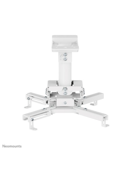 Neomounts CL25-530WH1 Supporto a soffitto beamer - alt. 25,5 cm - montaggio facile - mobilità completa