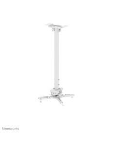 Neomounts CL25-550WH1 Supporto a soffitto beamer - alt. 74,5-114,5 cm - montaggio facile - mobilità completa 2