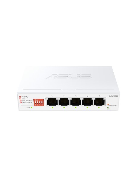 ASUS QG-U1050 Non gestito 2.5G Ethernet (100 1000 2500) Bianco