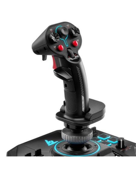 Thrustmaster Sol-R 4 HOTAS Nero USB Joystick + leva di controllo del motore Analogico Digitale PC