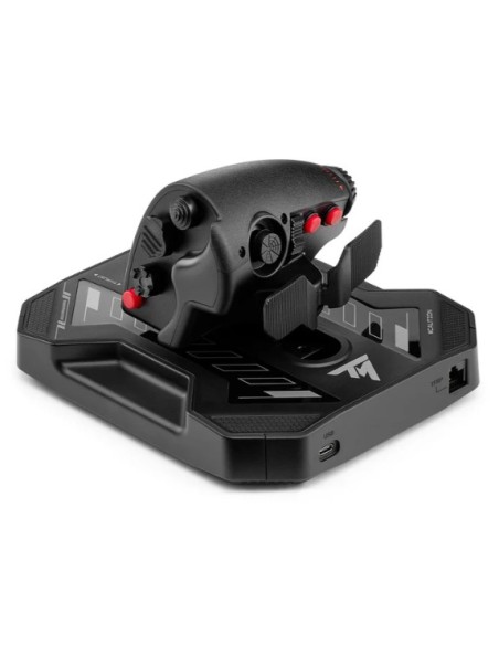 Thrustmaster Sol-R 4 HOTAS Nero USB Joystick + leva di controllo del motore Analogico Digitale PC