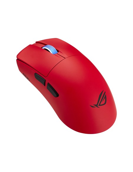 ASUS ROG Harpe II Ace RED mouse Gaming Mano destra RF Wireless + Bluetooth + USB Type-A Ottico 42000 DPI