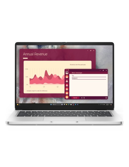 DELL Pro 14 PC14250 Intel Core Ultra 5 235U Computer portatile 35,6 cm (14") Full HD+ 16 GB DDR5-SDRAM 512 GB SSD Wi-Fi 6E