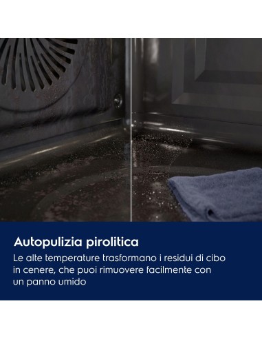 Electrolux FORNO INCASSO PIROLITICO CLASSE A++ 60 CM EOF4P0PX2